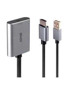 Lindy HDMI to USB Type C Converter with USB Power